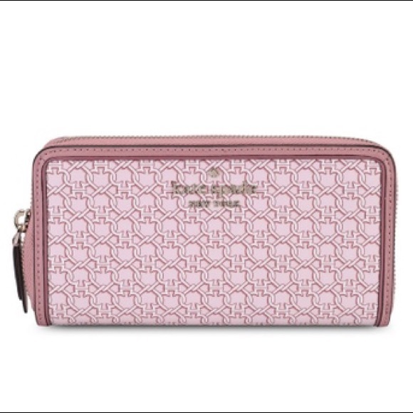 spade link large continental wallet